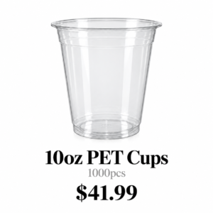 10oz pet cups catalog listing