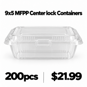 9x5 center lock container set