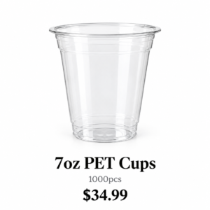 7oz PET Cups