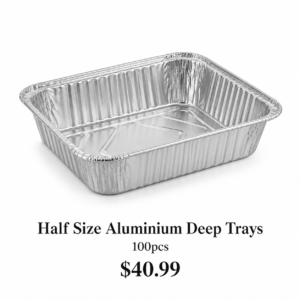half size aluminum deep tray catalog
