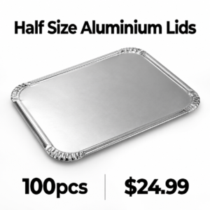 Half Size Aluminium Lids