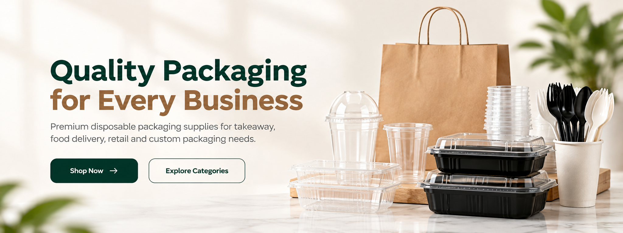 Home quality packaging for every business
